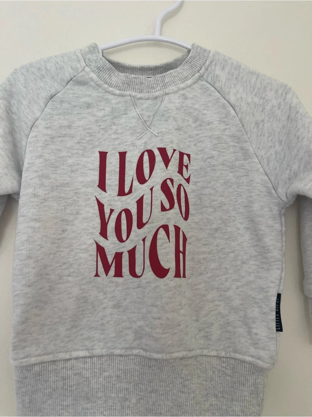 Little Bipsy Love You Crewneck